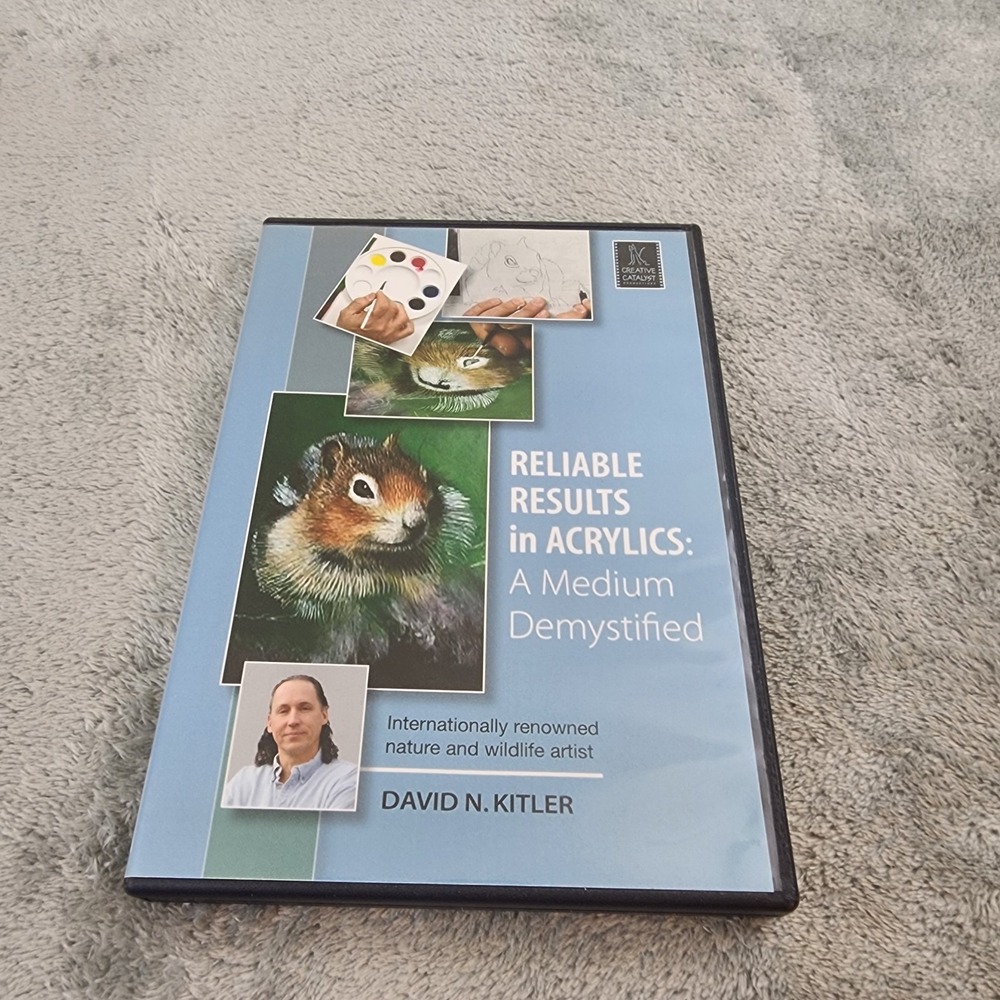 Reliable Results in Acrylics: A Medium Demystified Art Teaching DVD D. Kitler